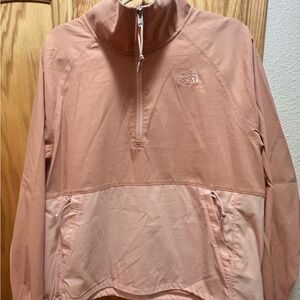 The North Face Dusty Rose Half-Zip Pullover
